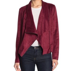 BLANK NYC SUEDE ASYMMETRICAL JACKET